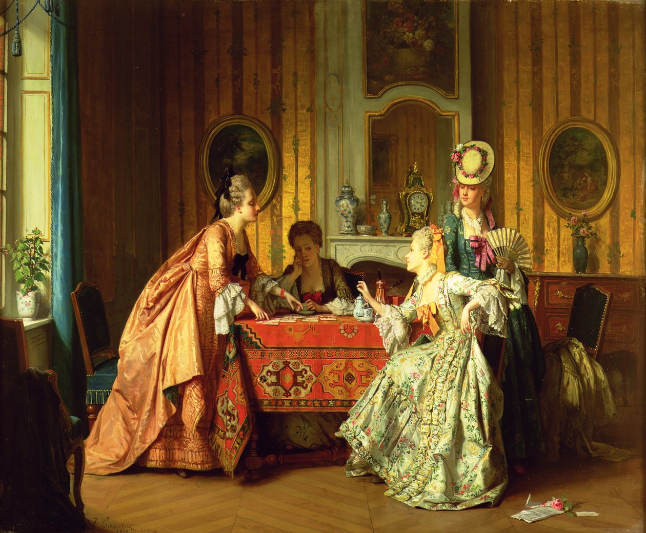 Uma mão justa, 1873 de Jean Carolus