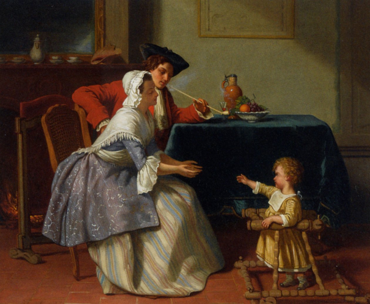 Os primeiros passos do bebé de Jean Carolus