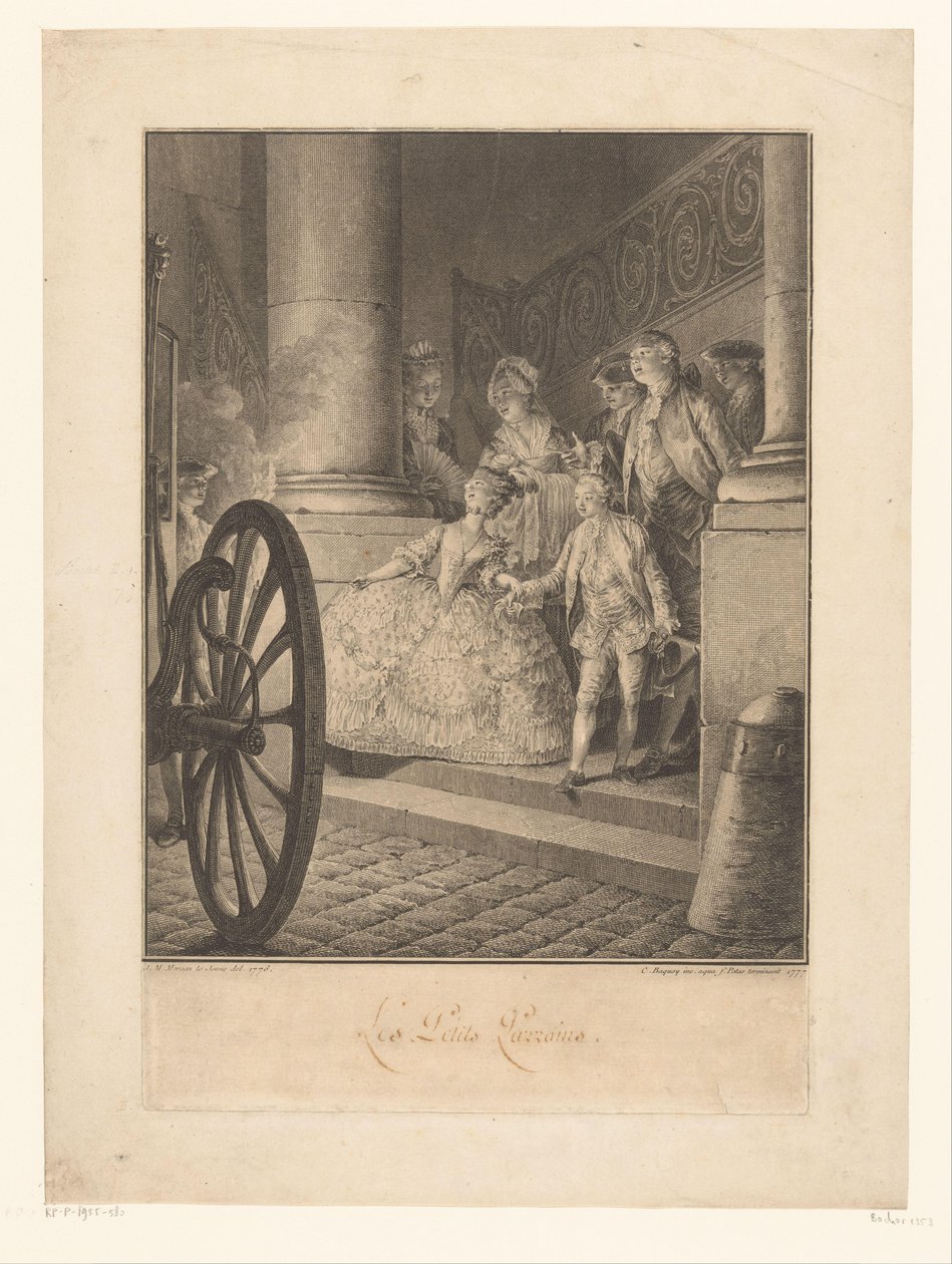 Jovens padrinhos de Jean Charles Baquoy