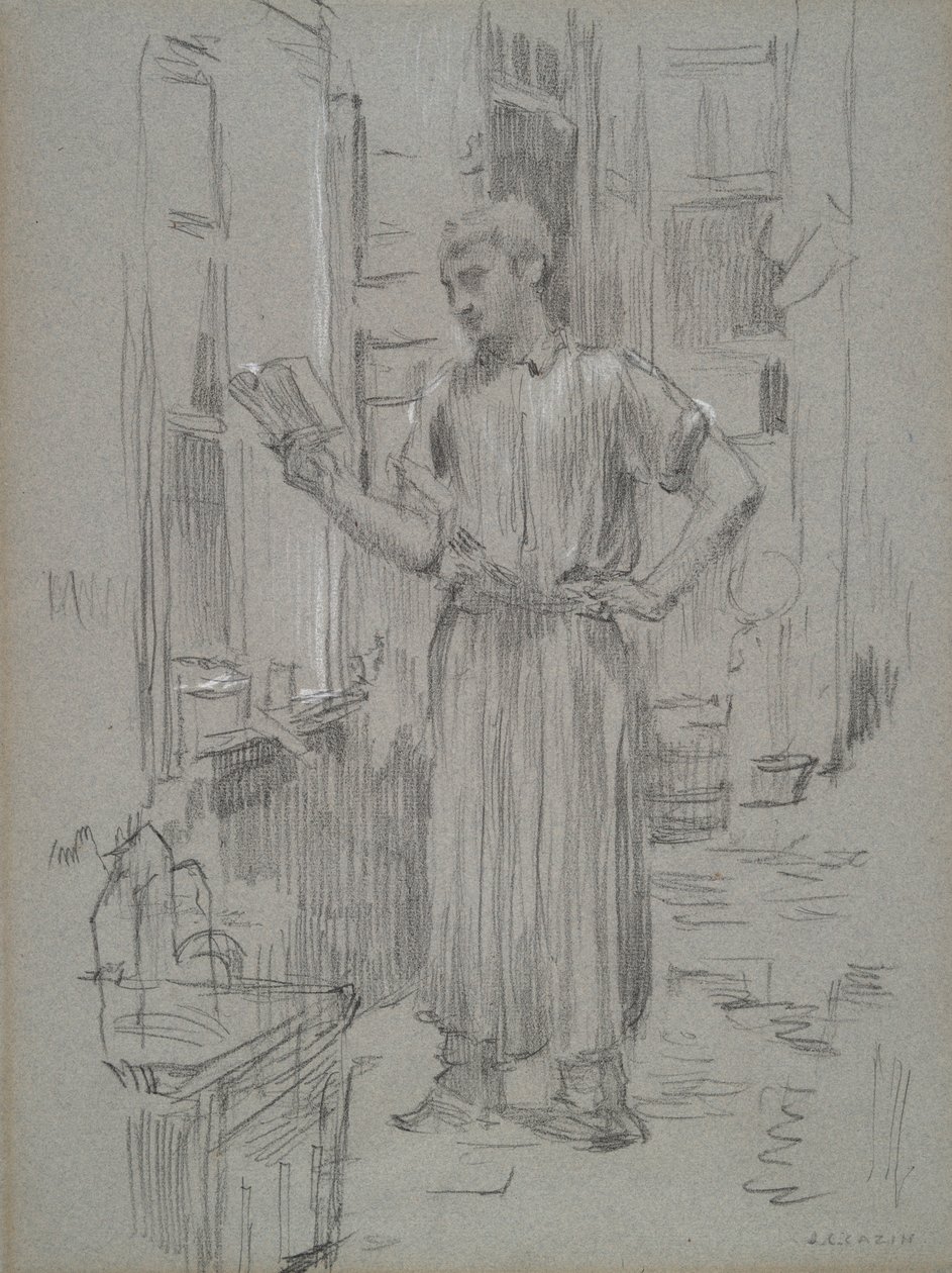 Ernest-Alexandre-Honore Coquelin de Jean Charles Cazin