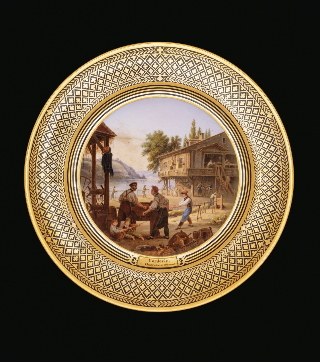 Corderie, c.1820-35 de Jean Charles Develly