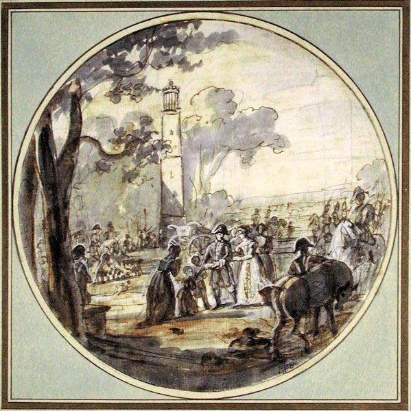 Napoleão I (1769-1821) em Saint-Cloud de Jean Charles Develly