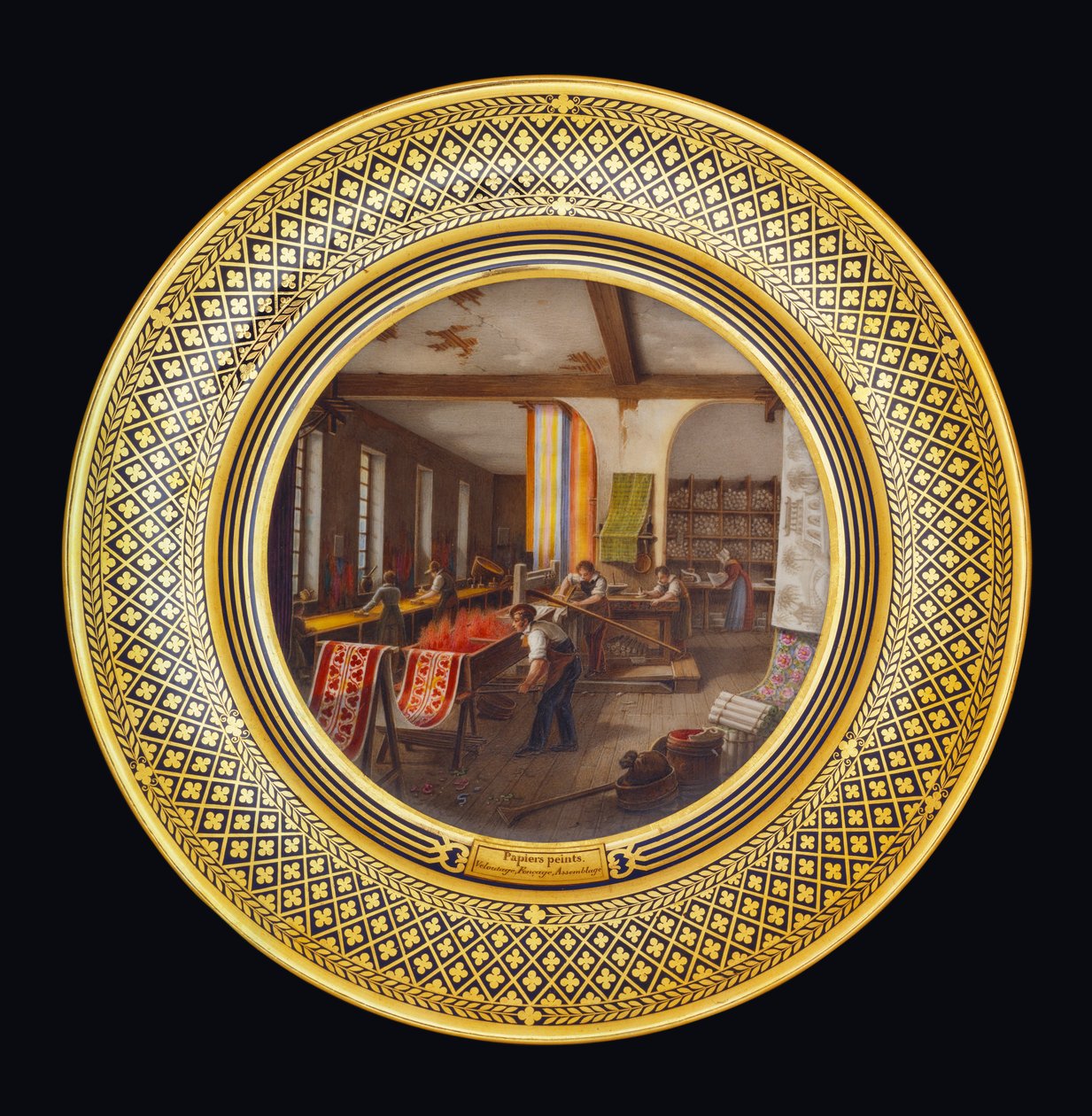 Papéis de parede, c.1820-35 de Jean Charles Develly