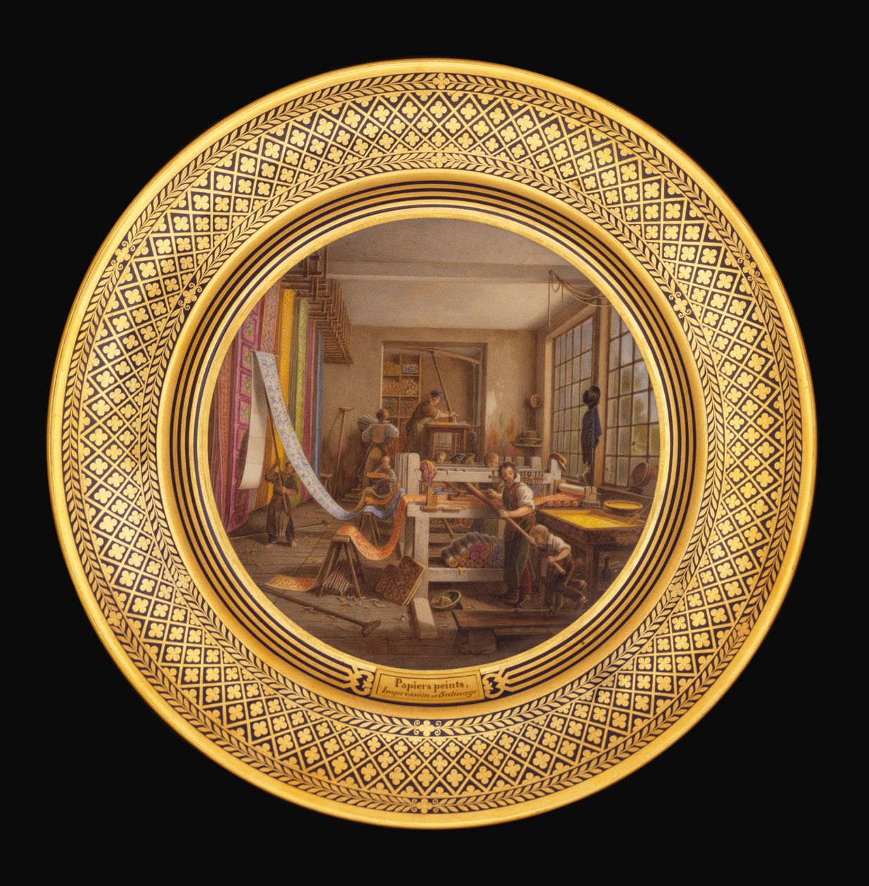 Papéis de parede, c.1820-35 de Jean Charles Develly