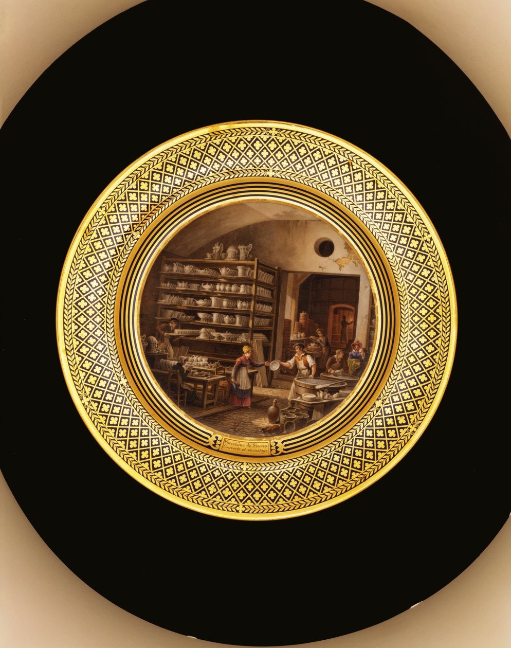 Porcelana de Sevres, c.1820-35 (porcelana) de Jean Charles Develly