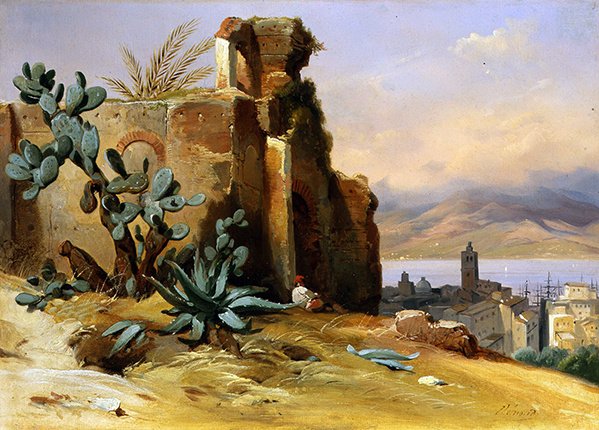 Messina, c.1835 (óleo sobre tela) de Jean Charles Joseph Rémond
