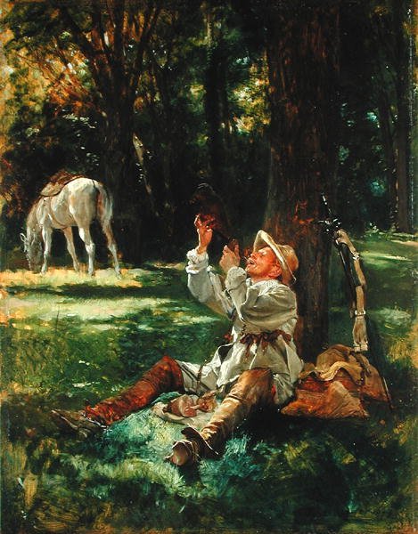 Riders Rest, 1876 de Jean Charles Meissonier