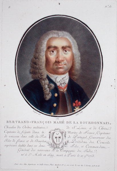 Bertrand-Francois Mahe de la Bourdonnais (1699-1753) de 