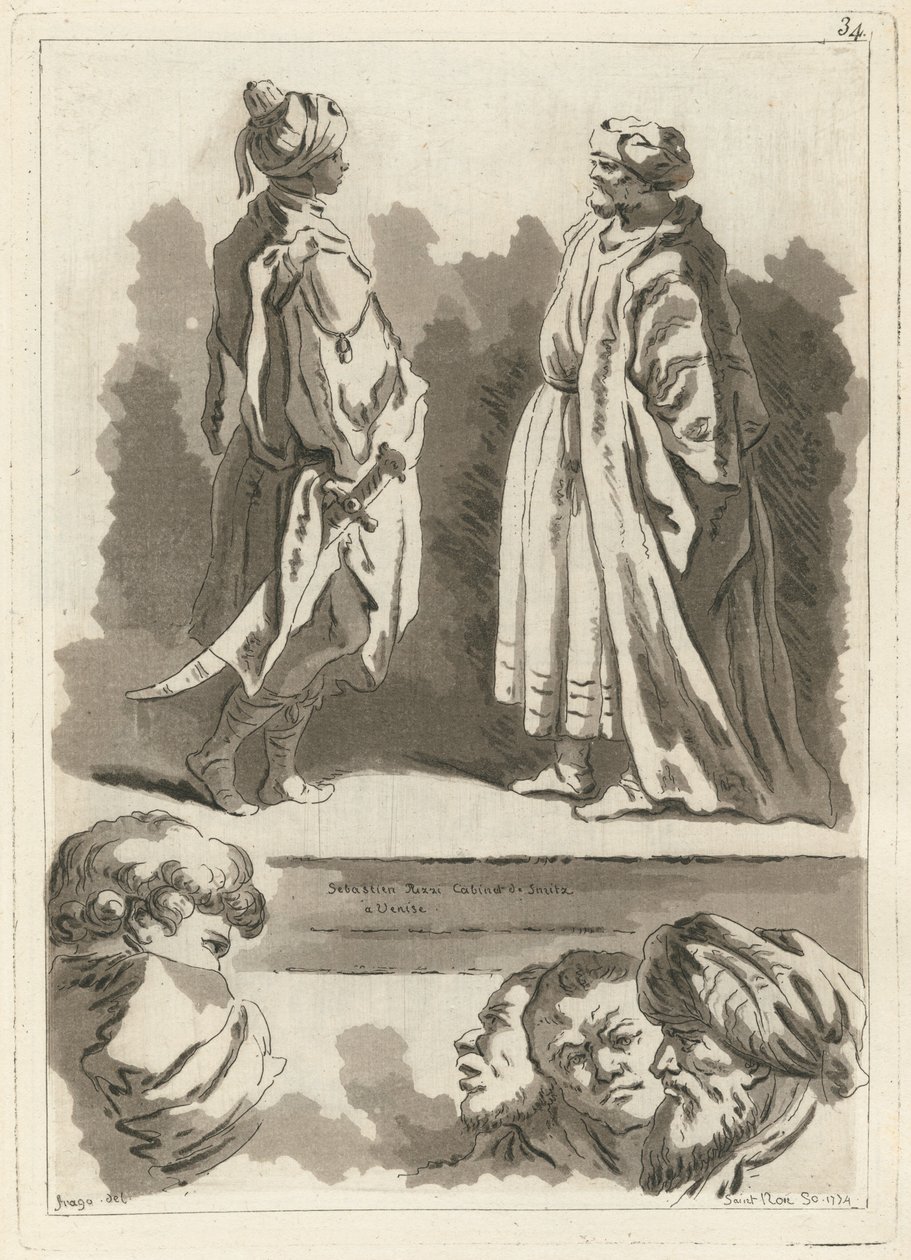 Fragmentos escolhidos das pinturas e telas mais interessantes dos palácios e igrejas da Itália de Jean Claude Richard, Abbé de Saint Non