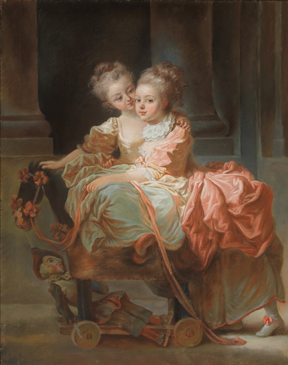 As Duas Irmãs, 1770. de Jean Claude Richard Saint Non