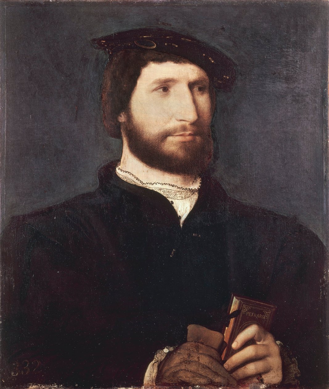 França, Homem com Petrarca de Jean Clouet