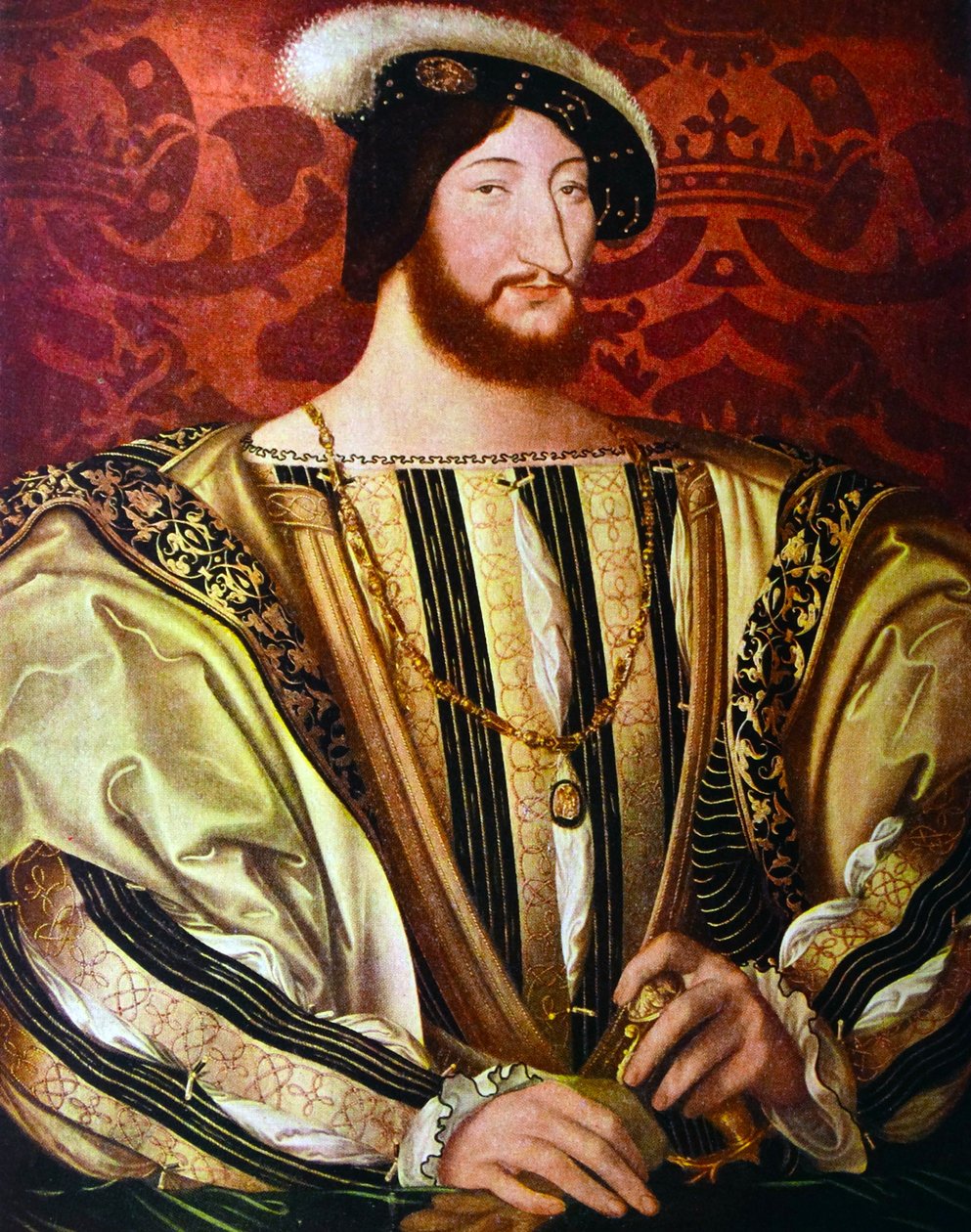 Francisco I (1494 - 1547) por Jean Clouet de Jean Clouet