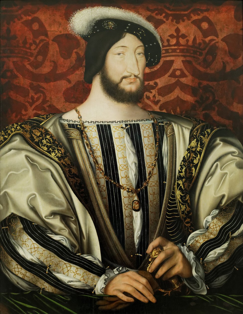 Francês: François Ier (1494-1547), roi de France Francis I (1494-1547), rei de França de Jean Clouet