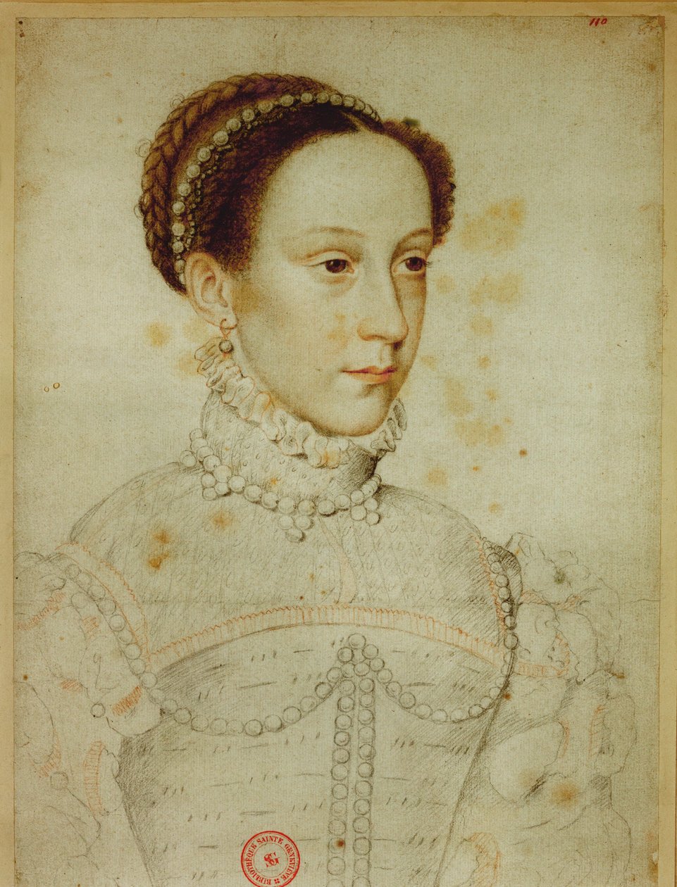 Maria Stuart, Rainha dos Escoceses de Jean Clouet