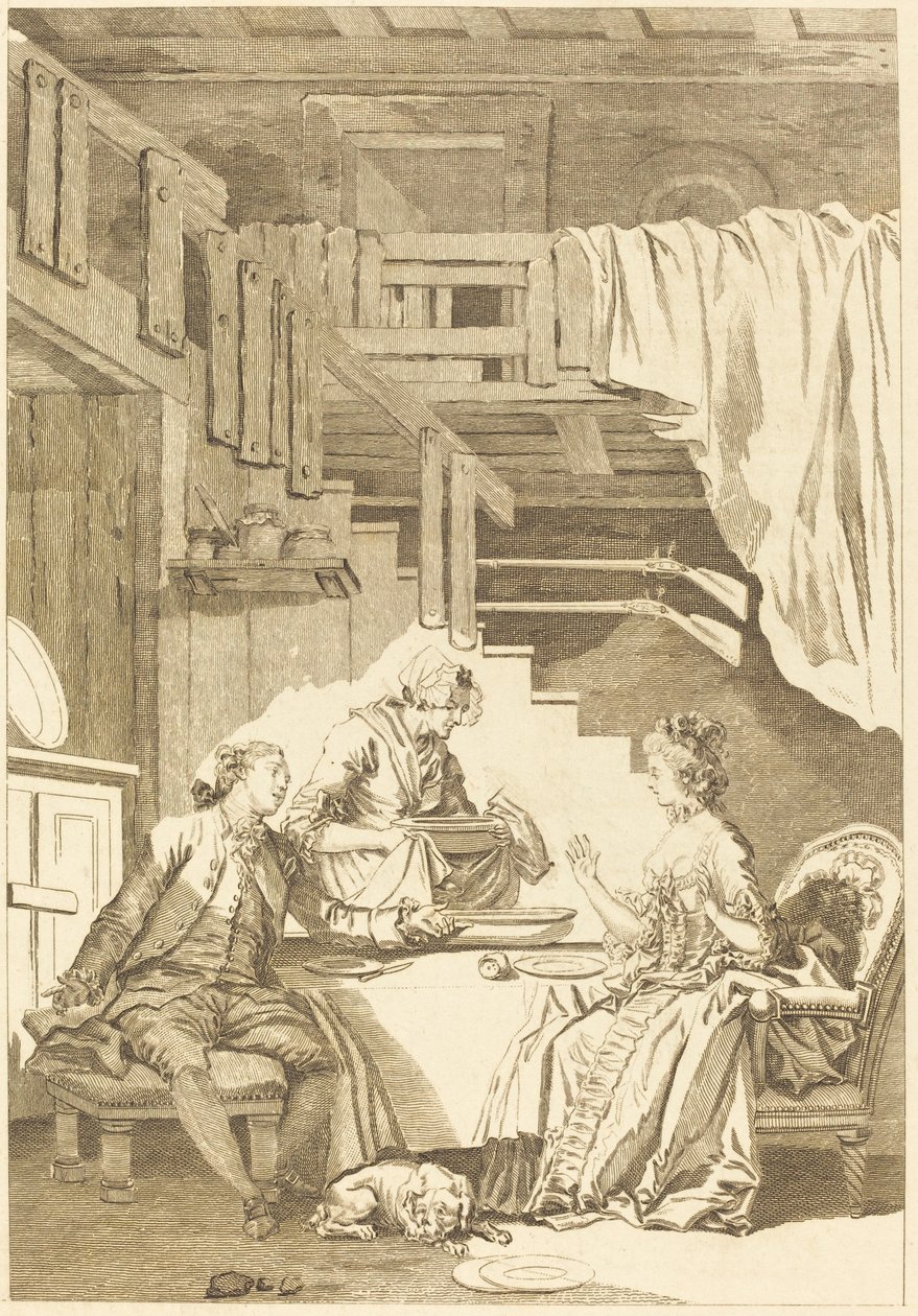 O Falcão de Jean Dambrun and Jean Baptiste Tilliard after Jean Honoré Fragonard