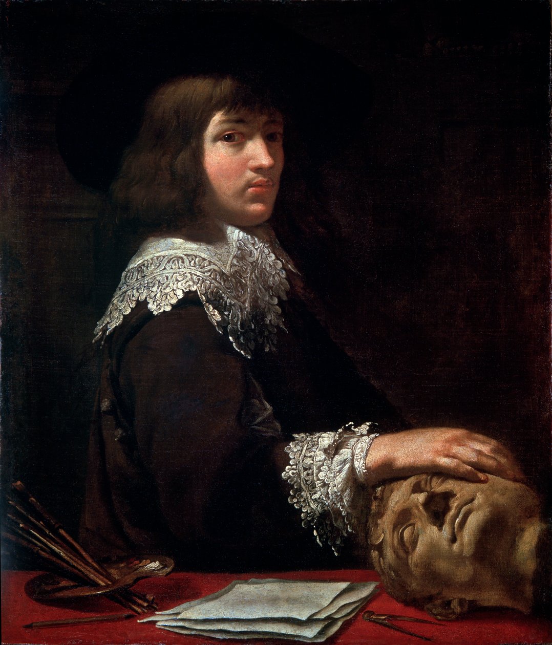Auto-retrato, 1636 de Jean Daret