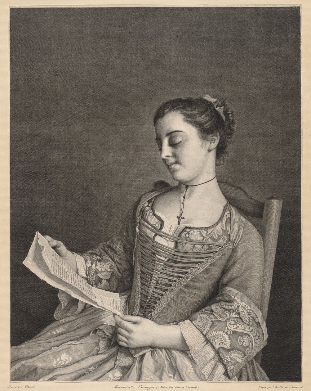 Senhorita Lavergne de Jean Daullé