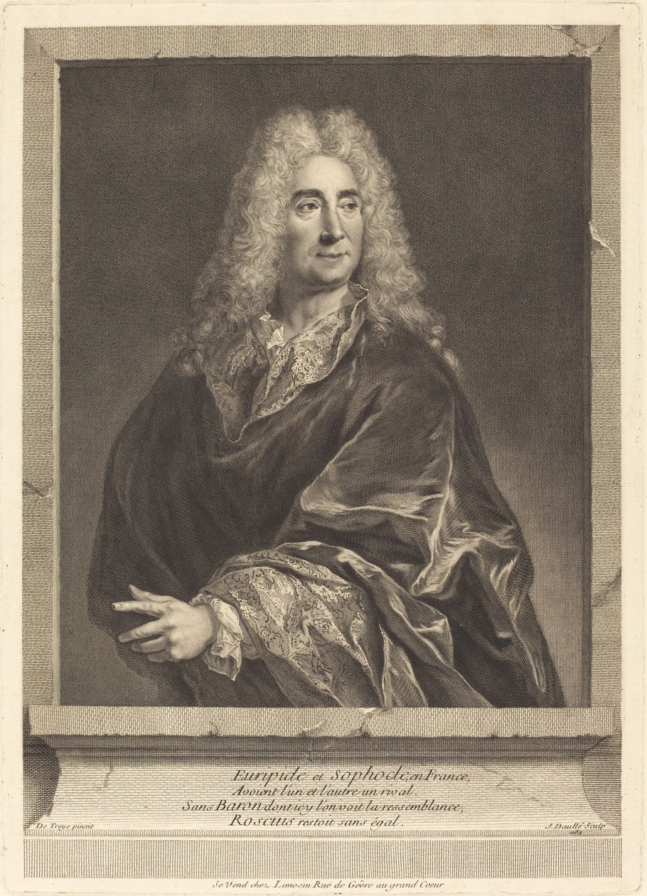 Michel Barão de Jean Daullé after François de Troy