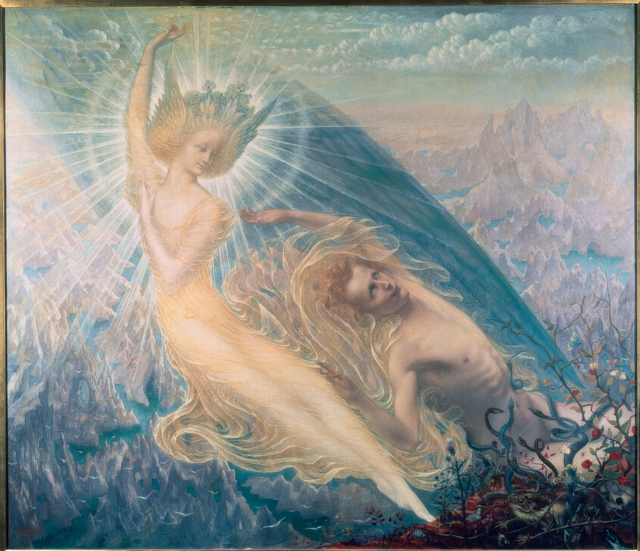 O Anjo dos Esplendores de Jean Delville