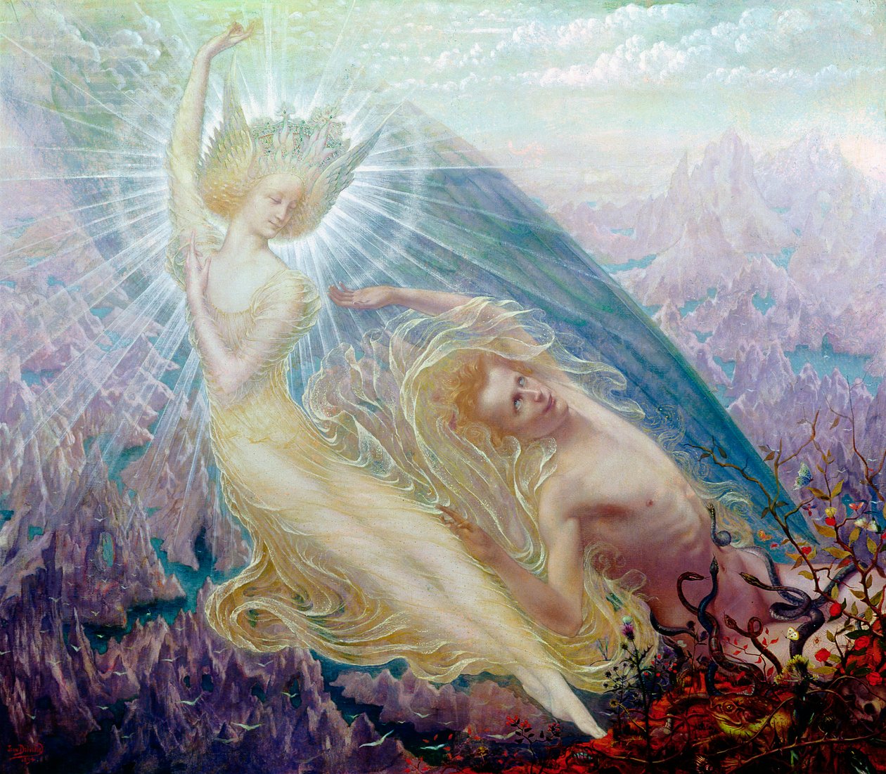 O Anjo dos Esplendores de Jean Delville