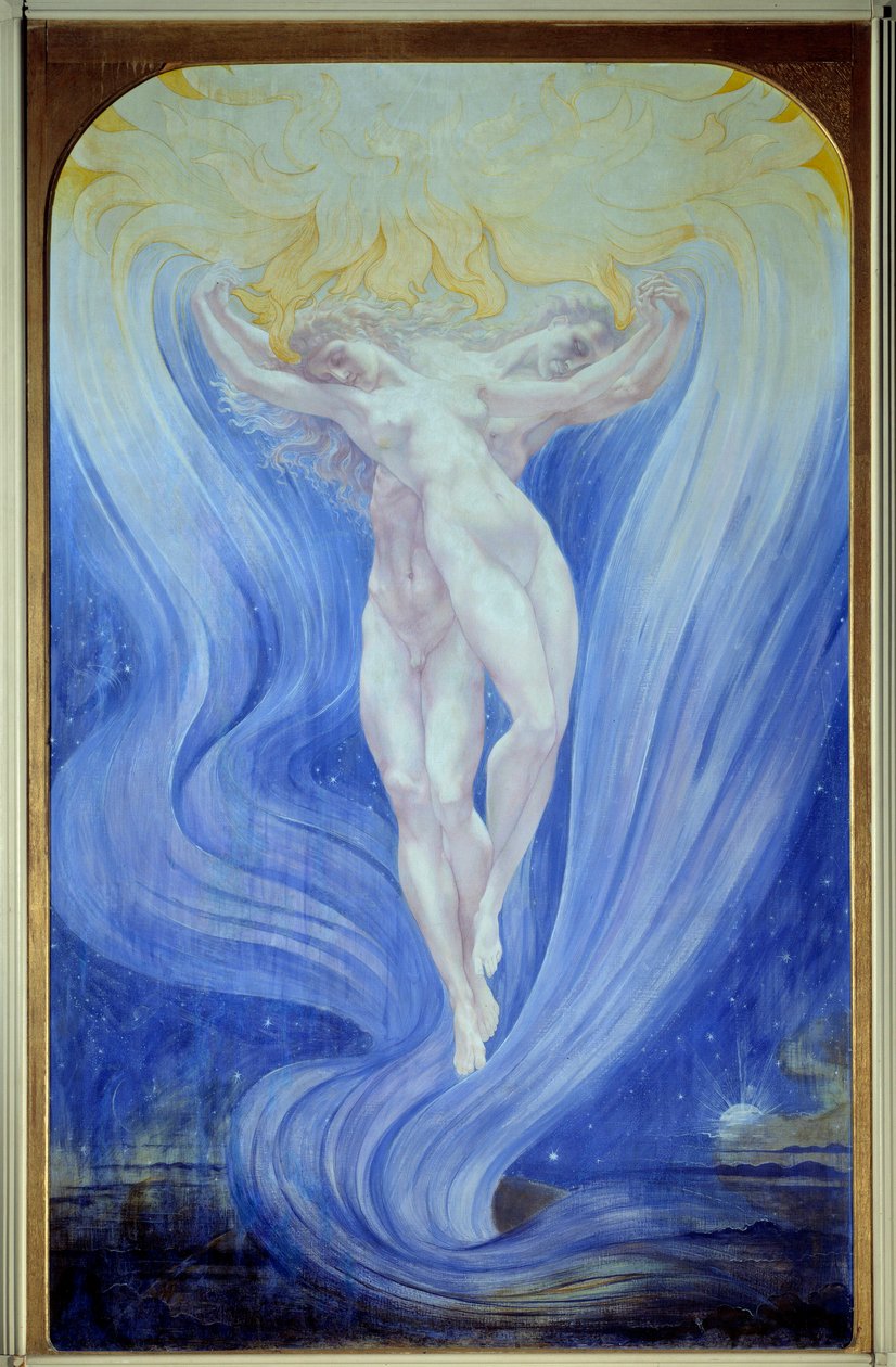 O amor das almas de Jean Delville