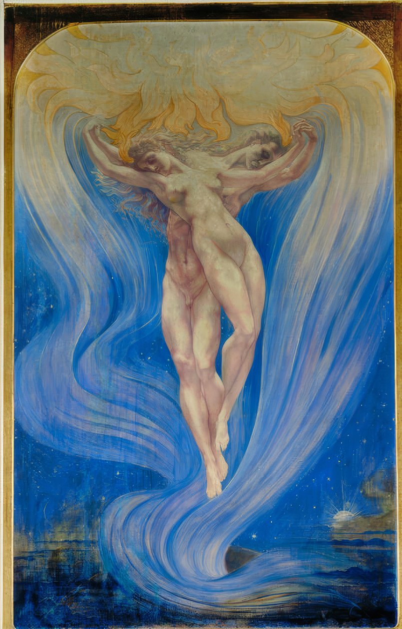 O amor das almas de Jean Delville