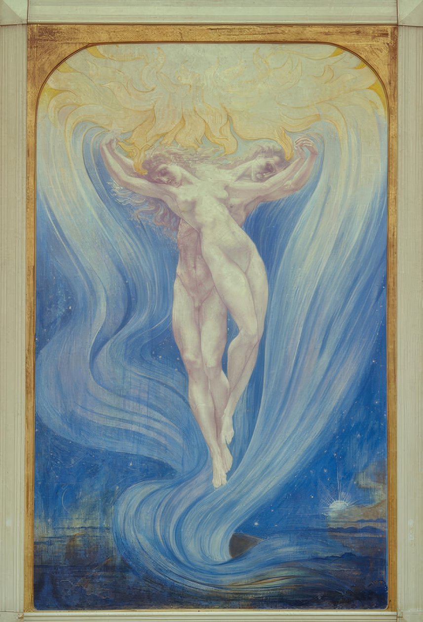 O amor das almas de Jean Delville
