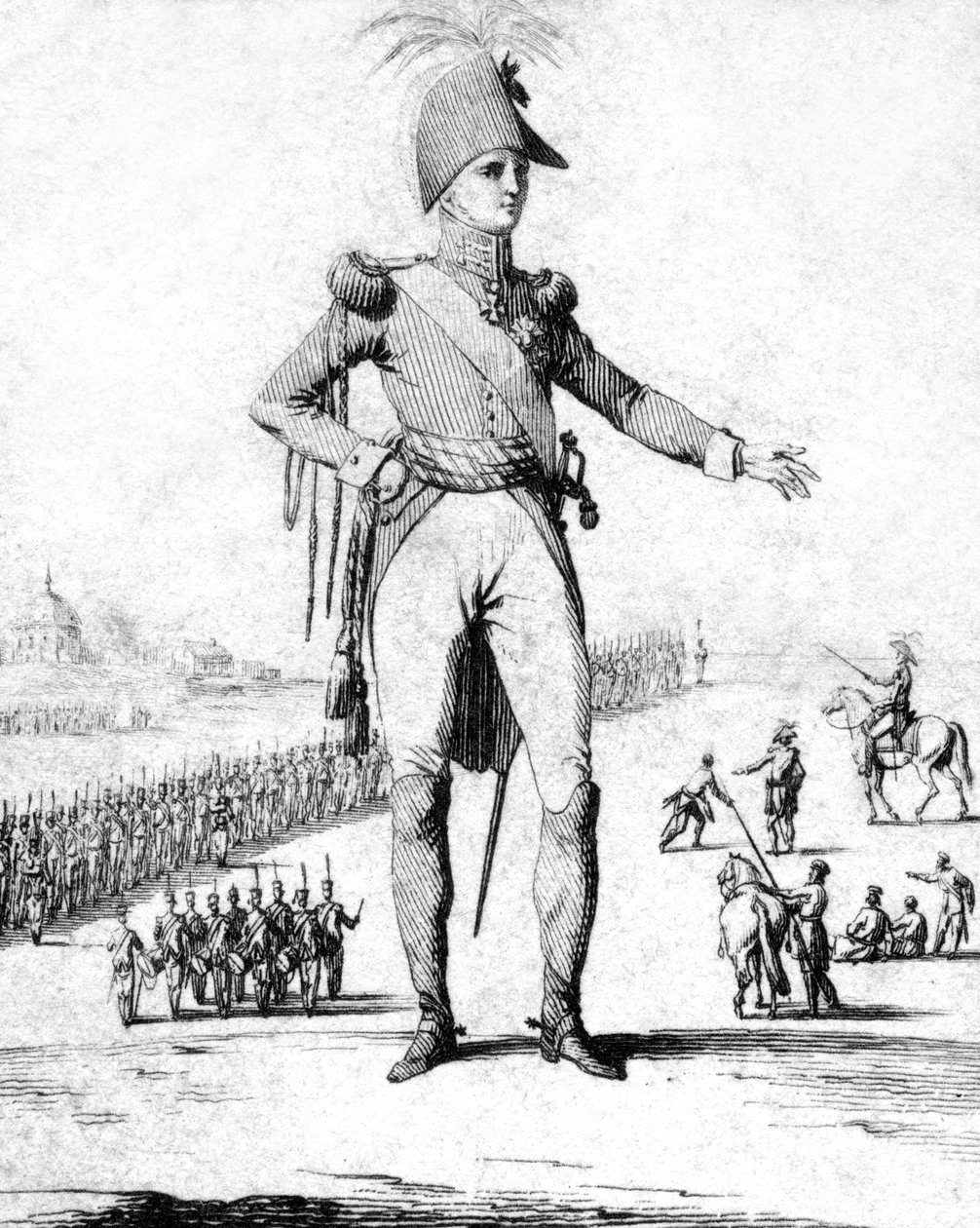 Alexandre I da Rússia, imperador da Rússia, início do século XIX. de Jean Duplessis Bertaux