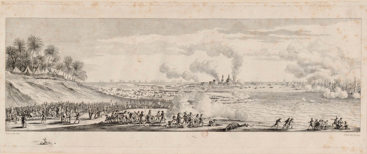 Batalha de Abuquir, 25 de julho de 1799, 1802. de Jean Duplessis Bertaux