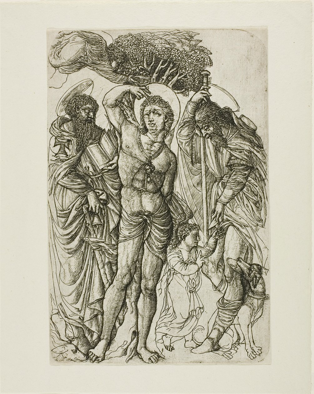São Sebastião, Santo Antônio e São Roque de Jean Duvet