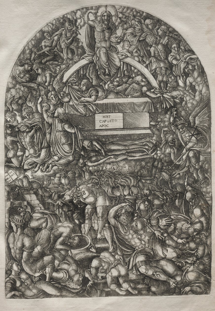 O Apocalipse: Uma Estrela Cai e Faz Inferno Abrir, 1546-1556. de Jean Duvet
