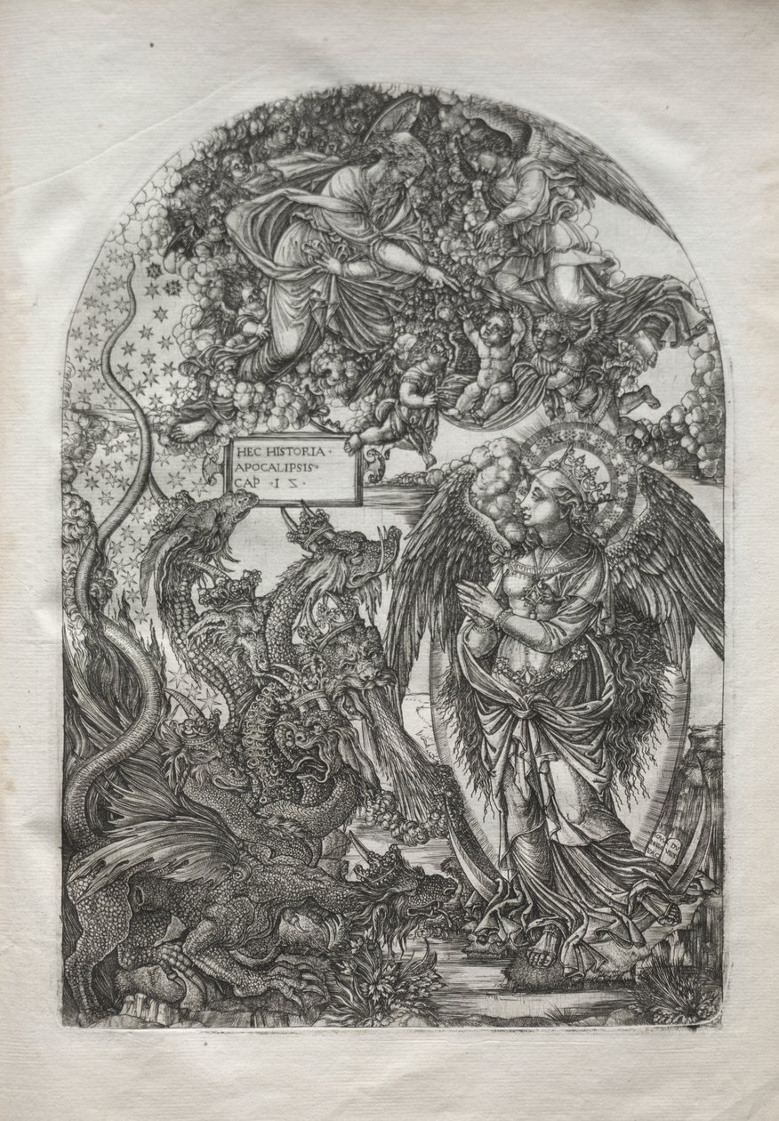O Apocalipse: São Miguel e o Dragão de Jean Duvet