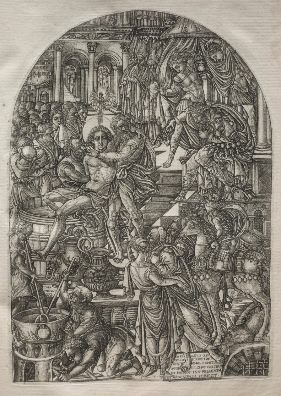 O Apocalipse: O Martírio de São João Evangelista de Jean Duvet