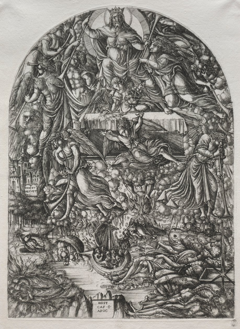 O Apocalipse: A Abertura do Sétimo Selo, 1561. de Jean Duvet