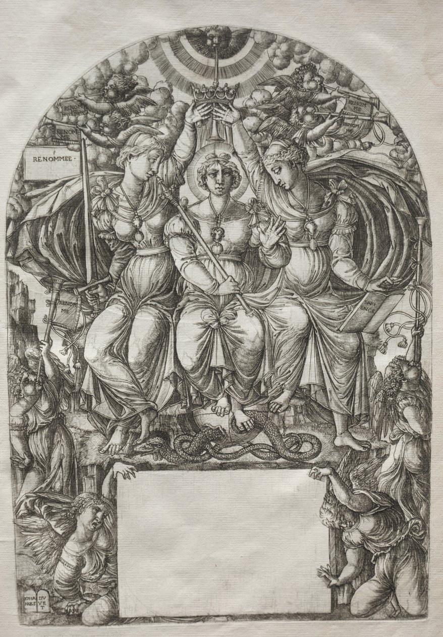 A Majestade Real, antes de 1561. de Jean Duvet