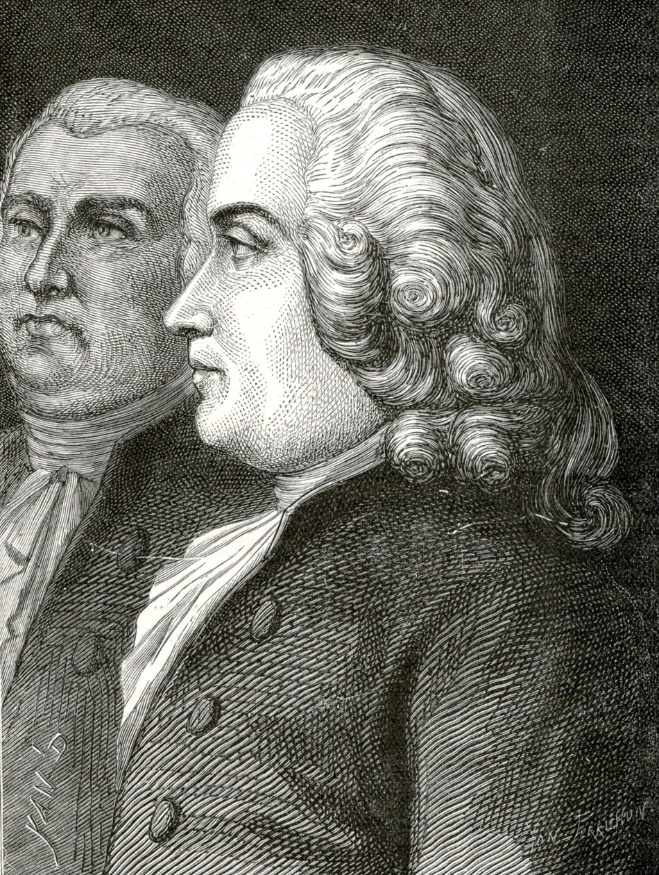 Revolução Francesa 1789-1799 Tronchet e Malesherbes Guillaume Chretien de Lamoignon de Malesherbes de Jean Edouard (1824 99) Dargent