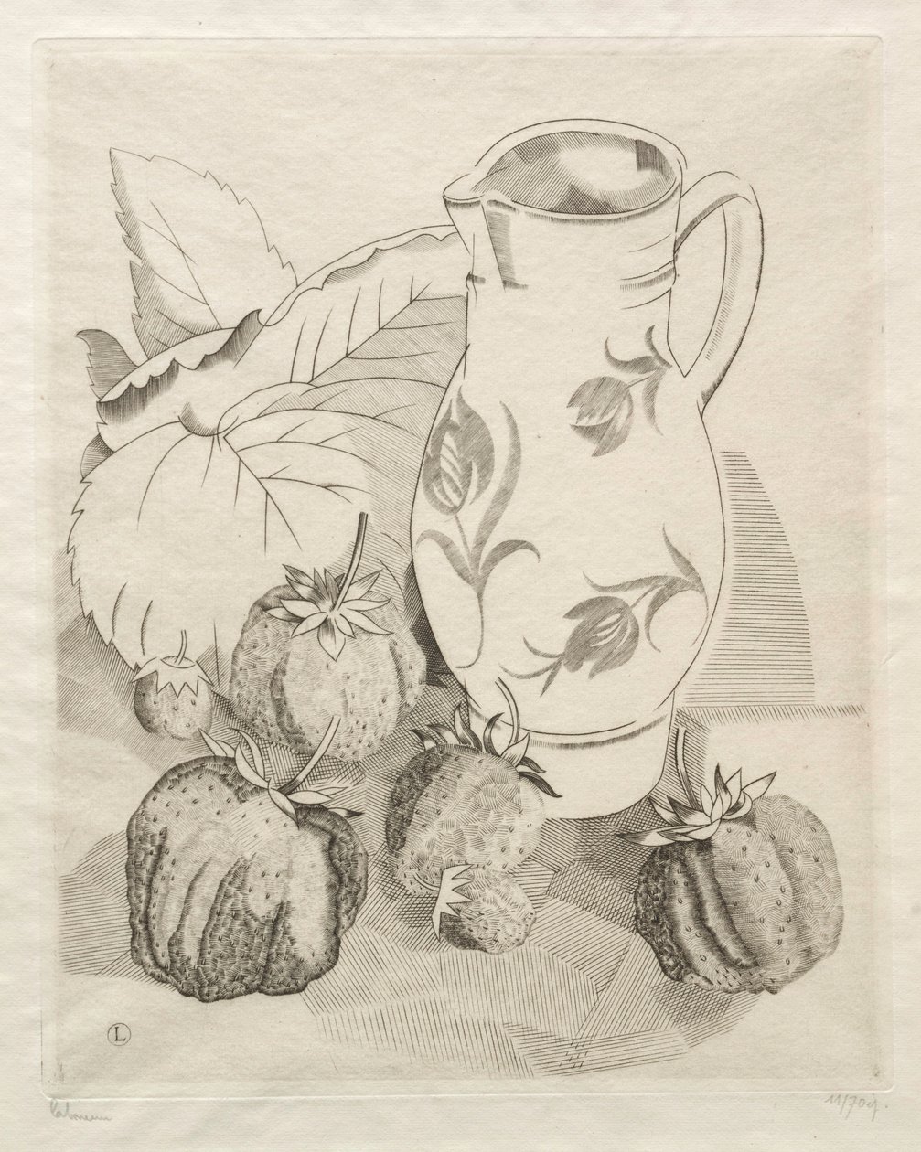 Morangos de Jean Emile Laboureur