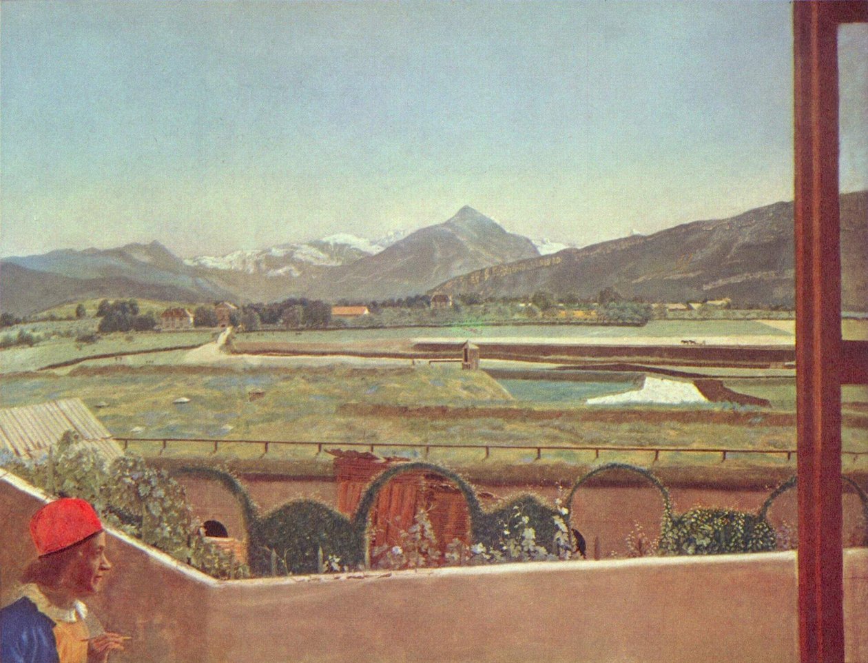 Paisagem perto de Genebra de Jean Étienne Liotard