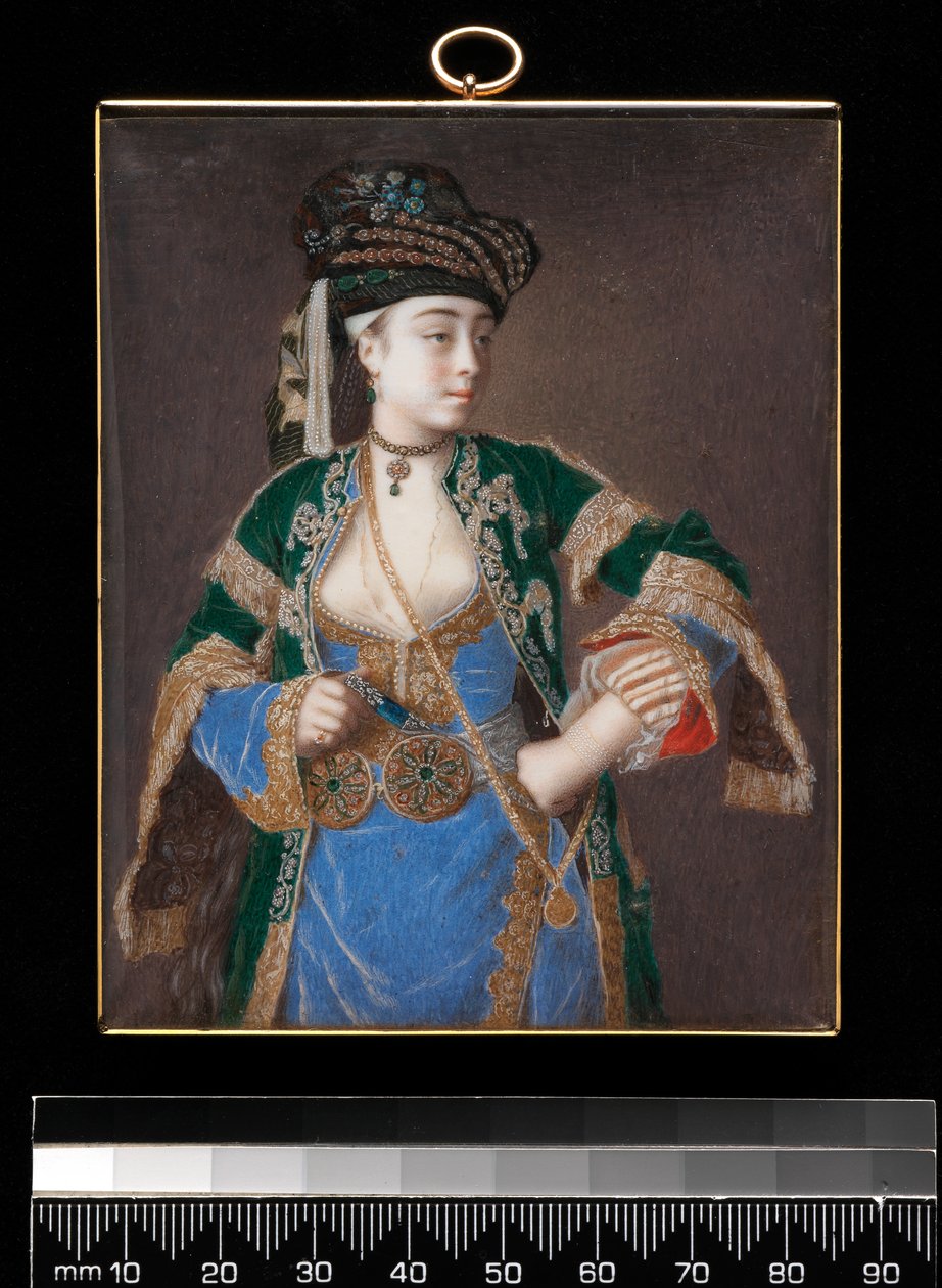 Laura Tarsi, "A Grecian Lady", 1745-1749 de Jean Étienne Liotard