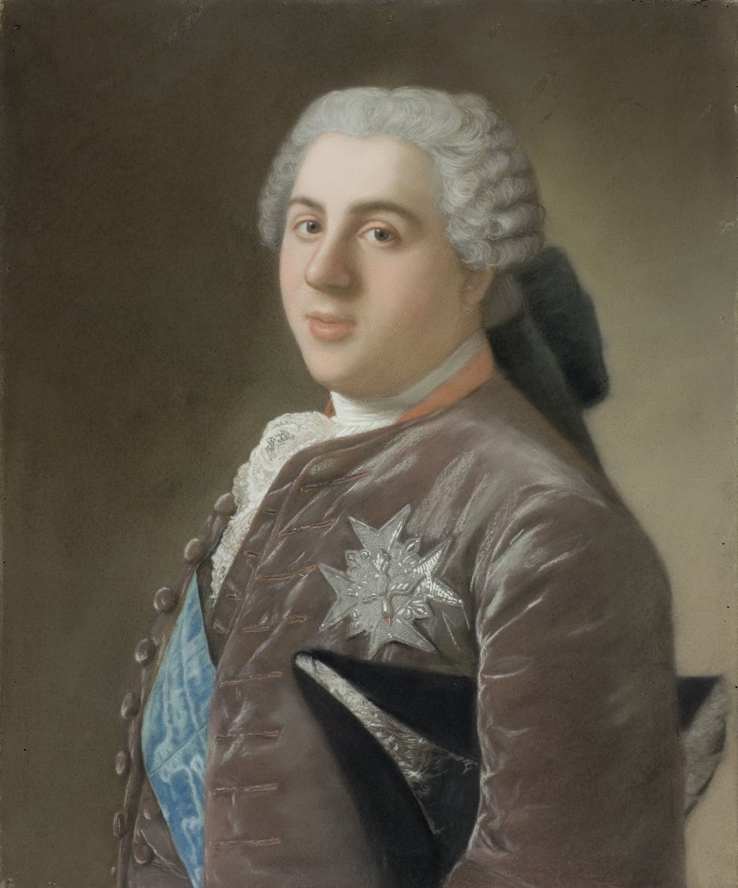 Louis de Bourbon, Dauphin de França
Retrato de Louis de Bourbon (1729-65), dauphin de França de Jean Étienne Liotard