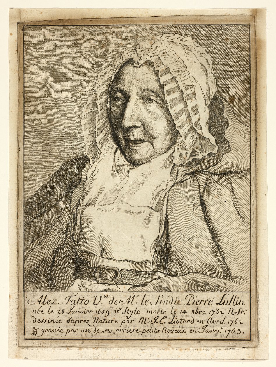 Madame Pierre Lullin-Fatio de Jean Étienne Liotard