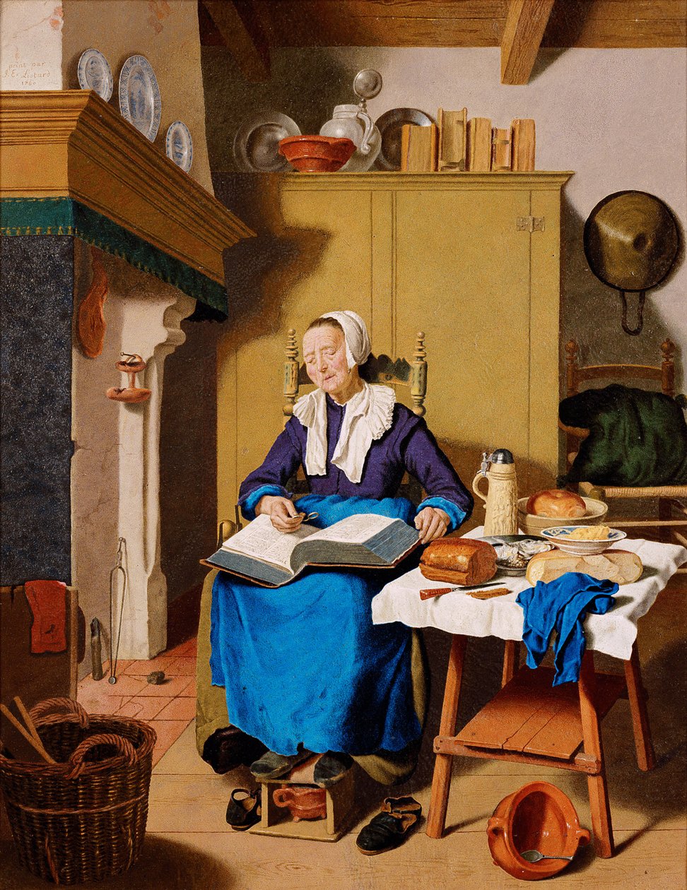Mulher velha de Jean Étienne Liotard