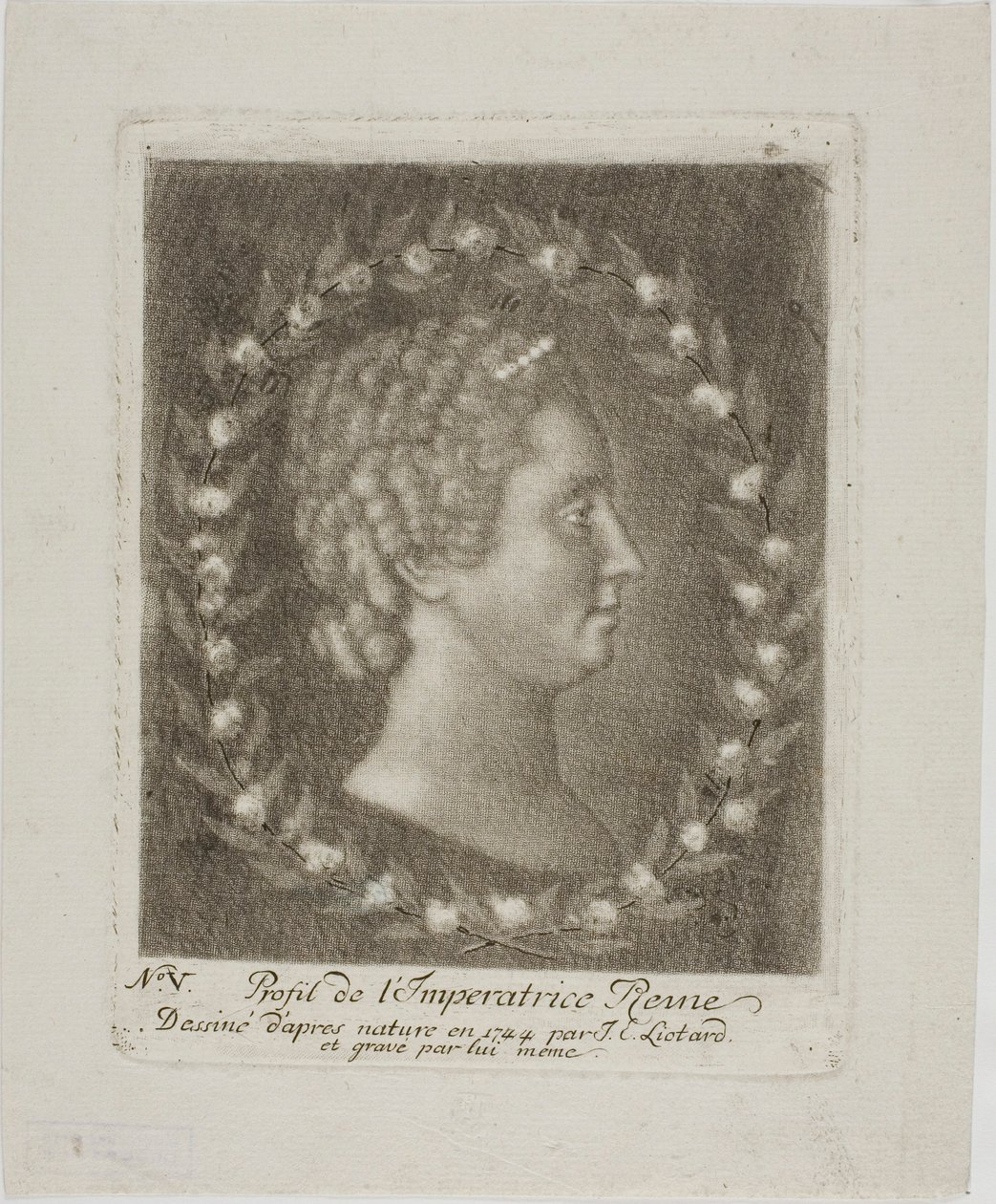 Retrato da rainha Maria Teresa de Jean Étienne Liotard