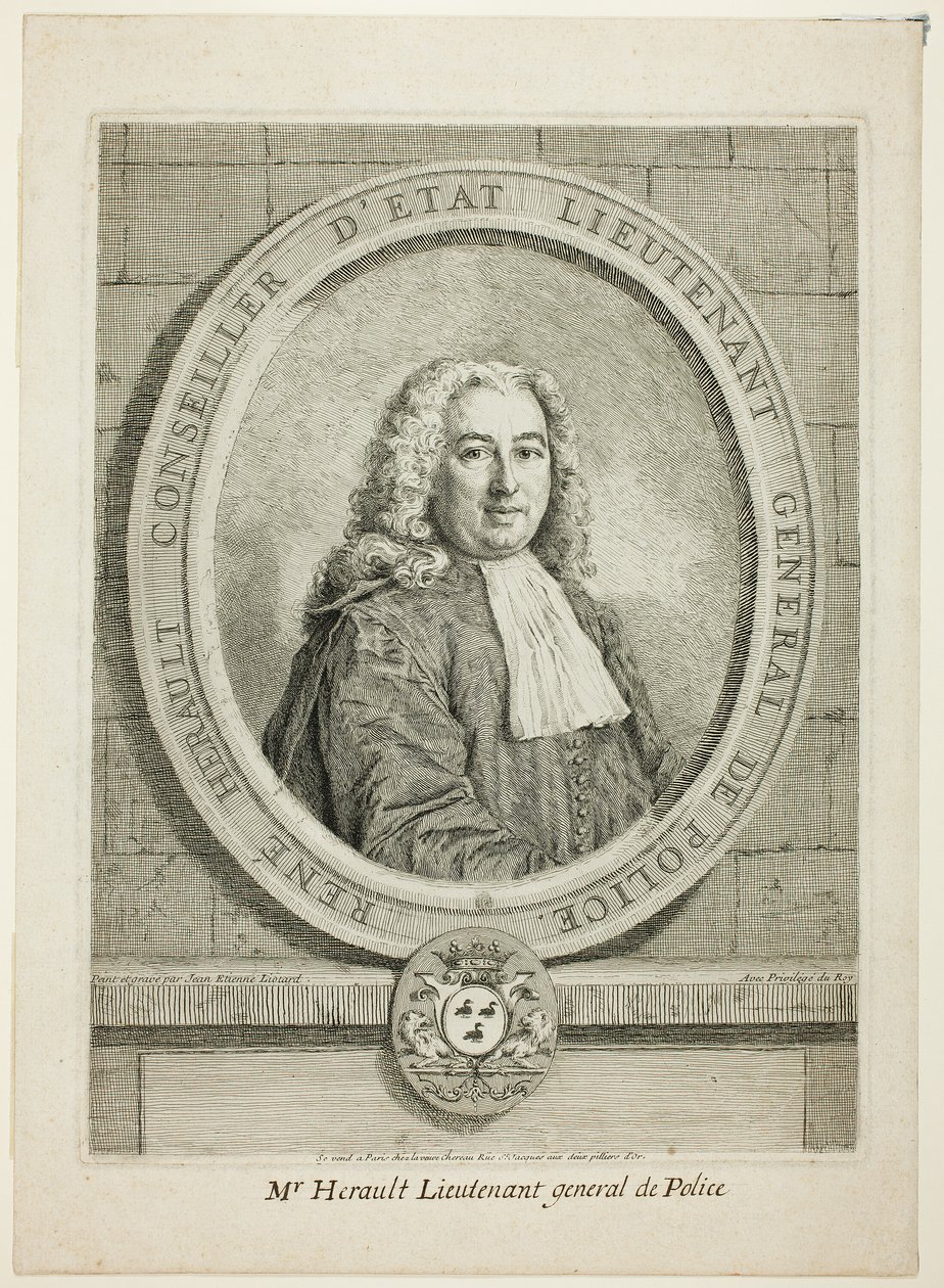 René Hérault de Jean Étienne Liotard