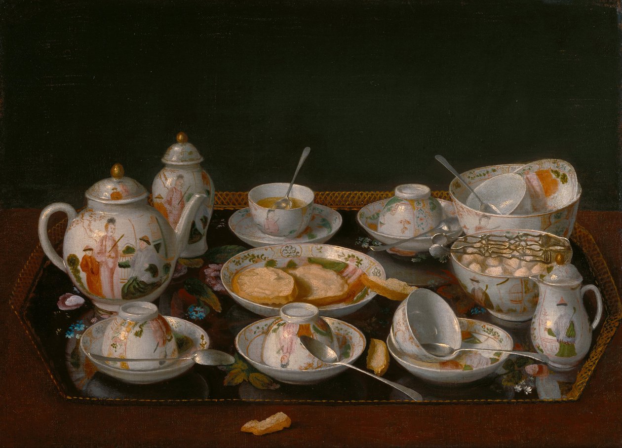 Jogo de Chá, 1781-1783 de Jean Étienne Liotard