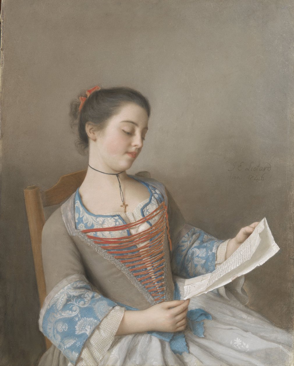 A sobrinha do artista, Marianne Lavergne, conhecida como 