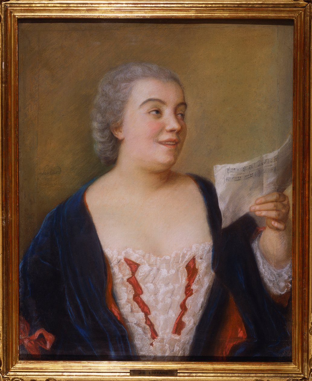 O cantor, 1736 de Jean Étienne Liotard