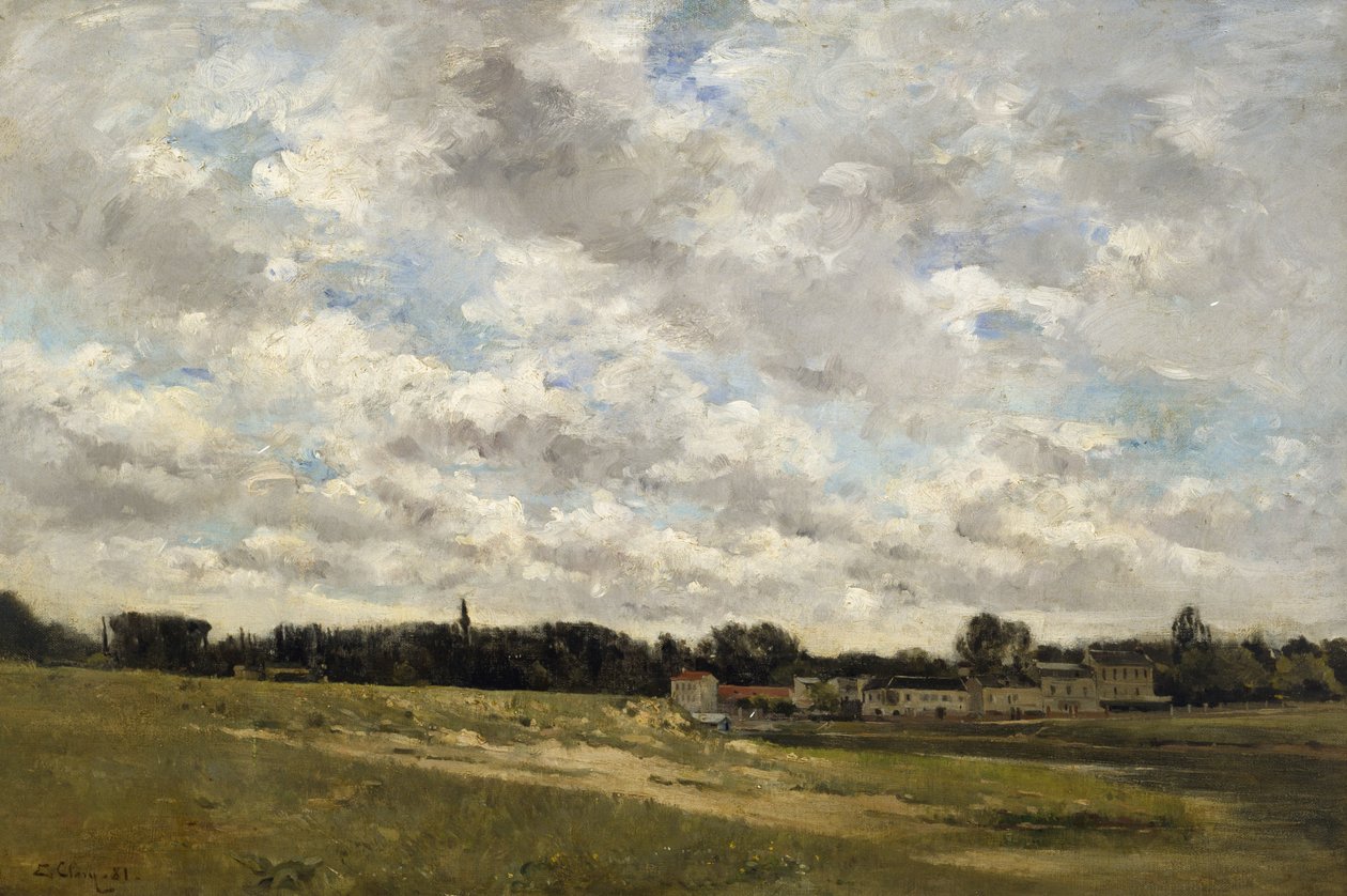 Paisagem, 1881 de Jean Eugene Clary