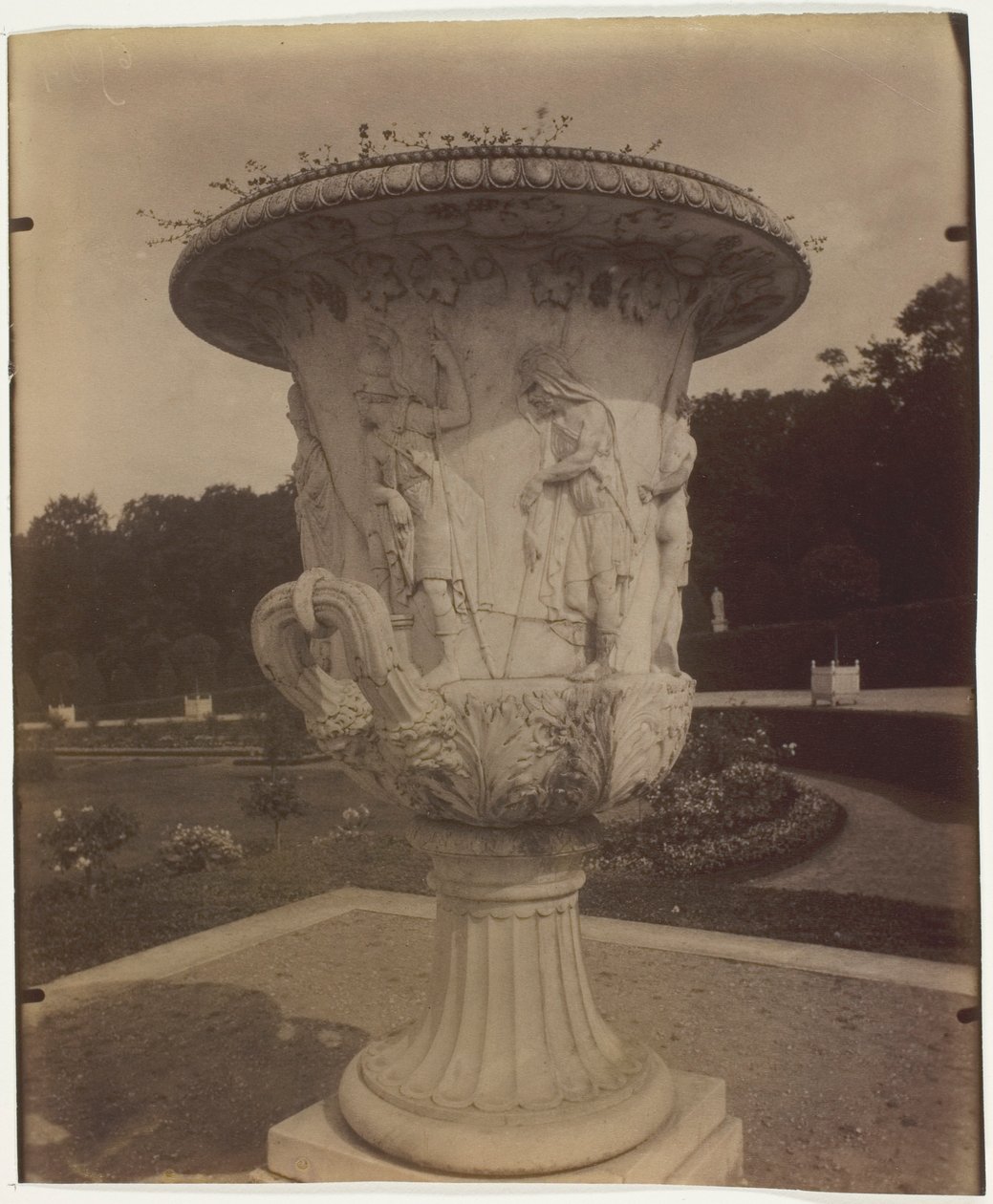 Versailles, (Vaso) de Jean Eugène Auguste Atget