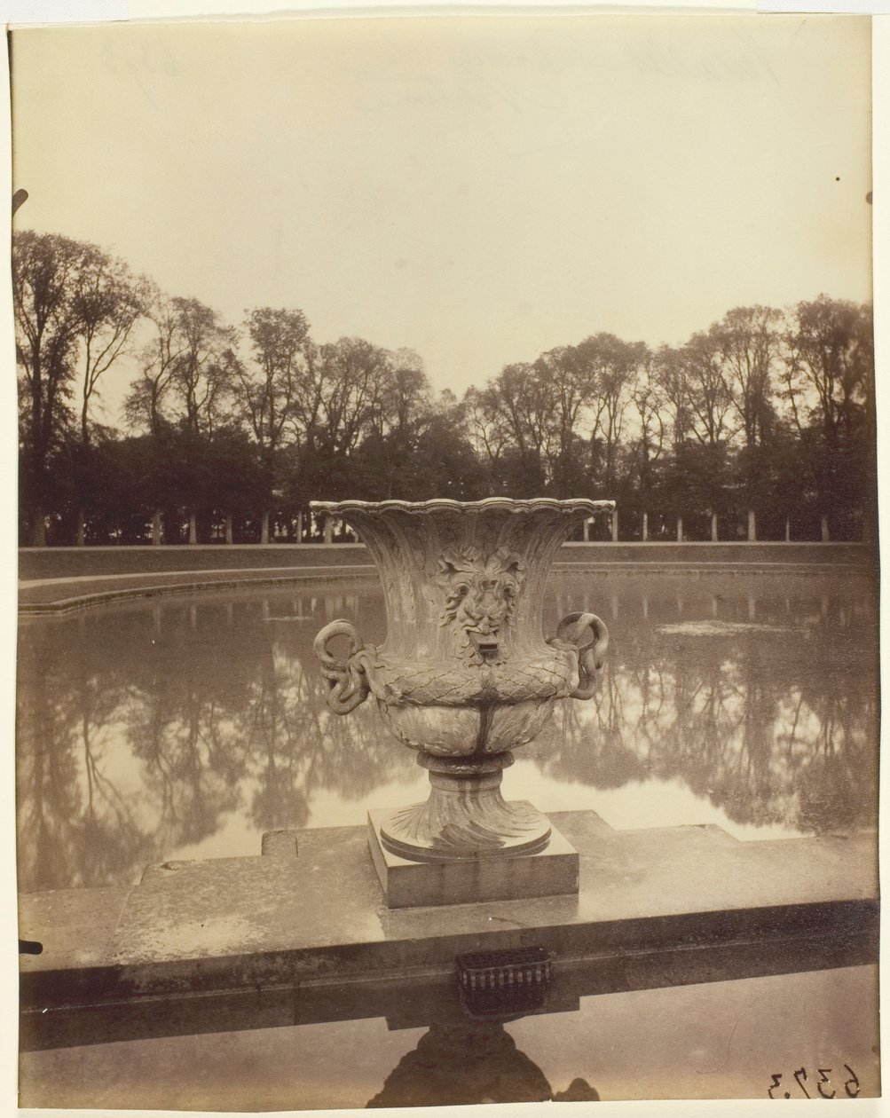 Versalhes, Bassin de Neptune de Jean Eugène Auguste Atget